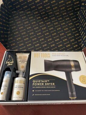 Hot Tools Pro Artist Black Gold Collection Limited Edition Kit